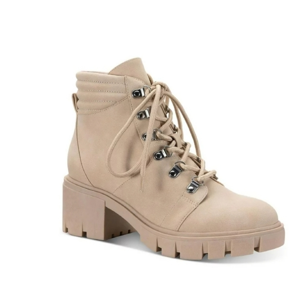 Nee Sun+Stone Ruther Cream Nubuck boots